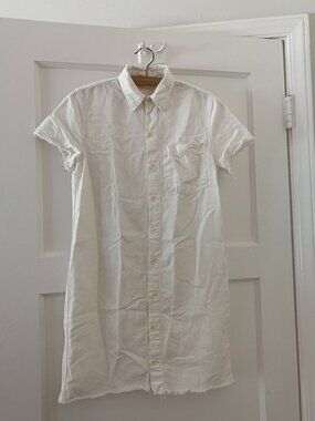 Mother Denim White Dress